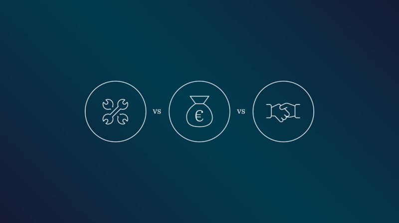 Build Buy oder Partner Titelbild hy consulting